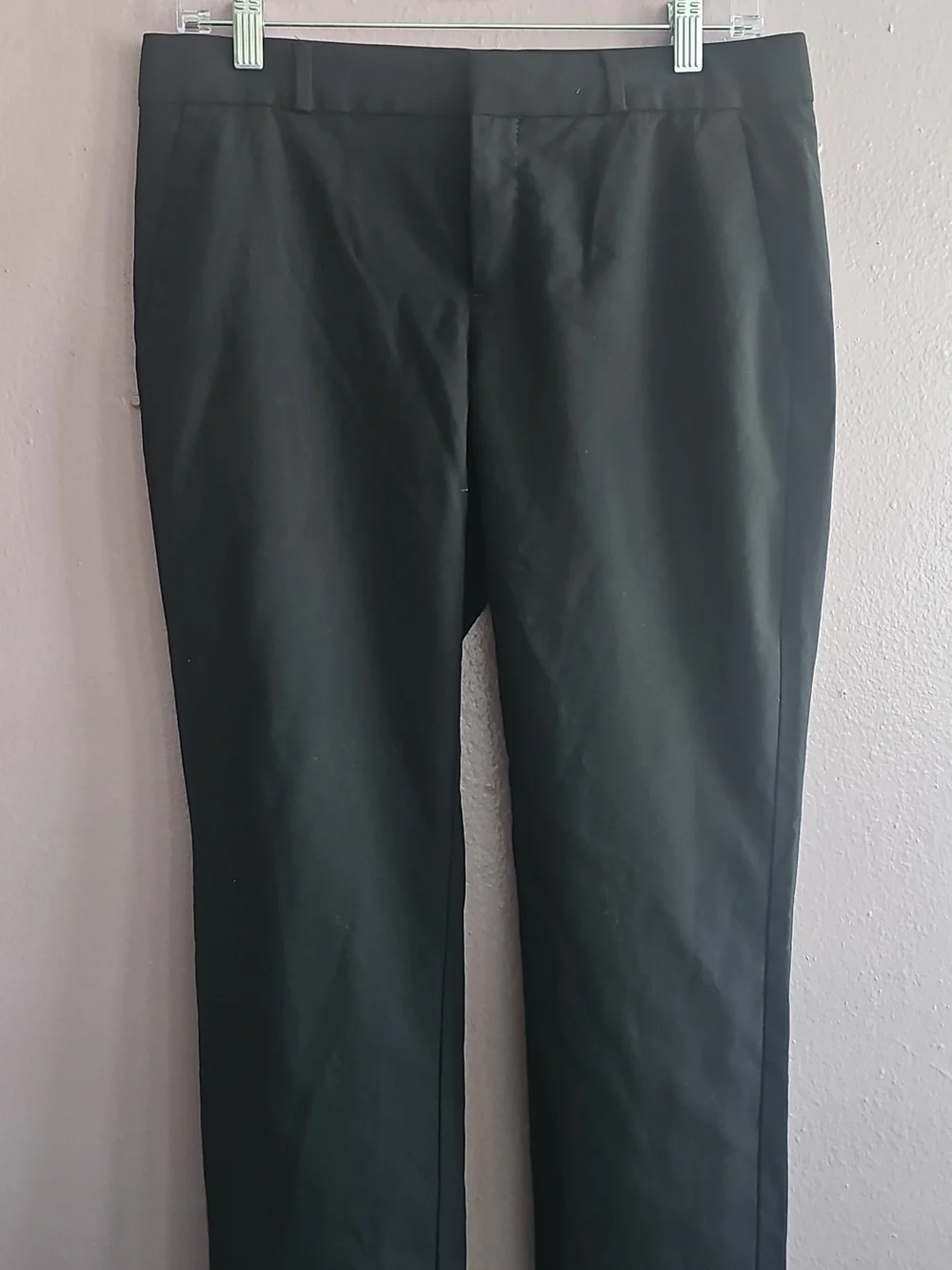 Banana Republic Black Chinos - Slim Classic Womens Work Pants. Size 2 - Picture 4 of 11